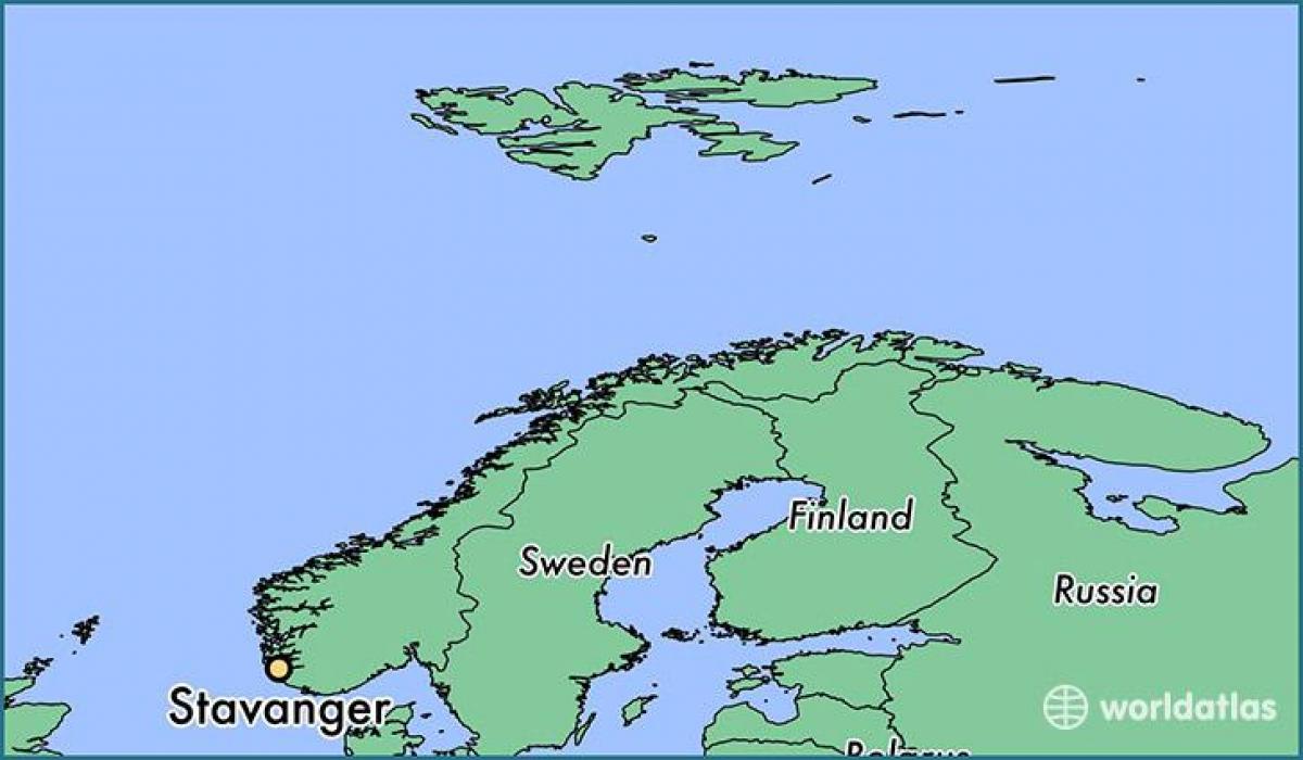 мапата ставангер Норвешка