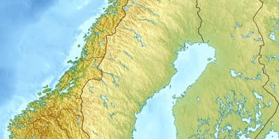 Карта на облак Норвешка
