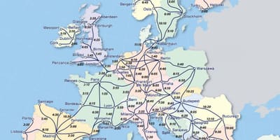 Карта на eurail Норвешка