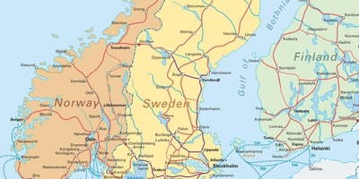 Мапата narvik Норвешка
