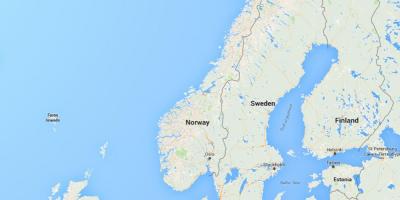 Мапата норвешка Норвешка