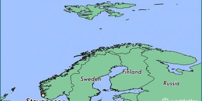 Мапата ставангер Норвешка